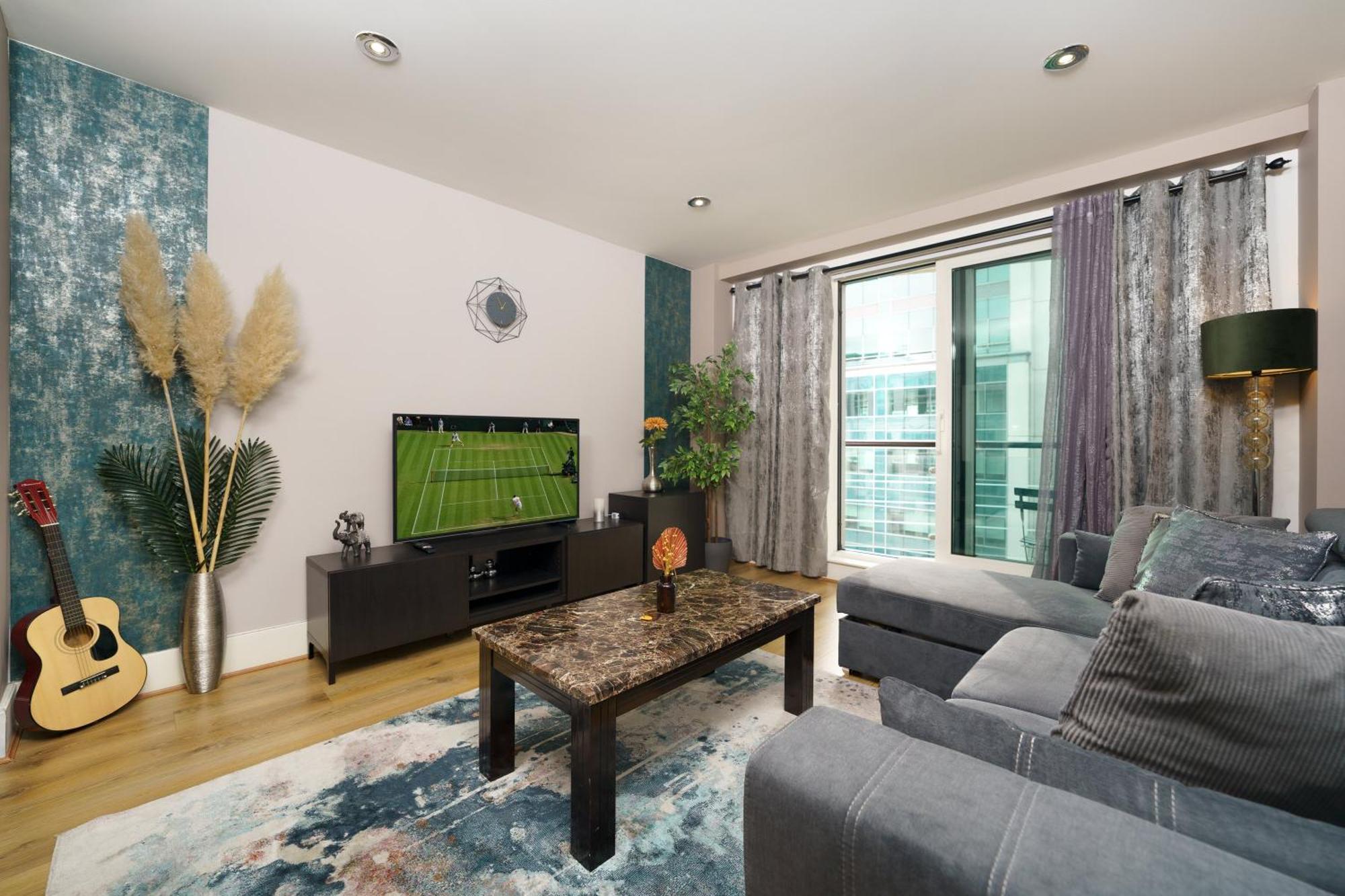 St George Wharf Apartment London Bagian luar foto