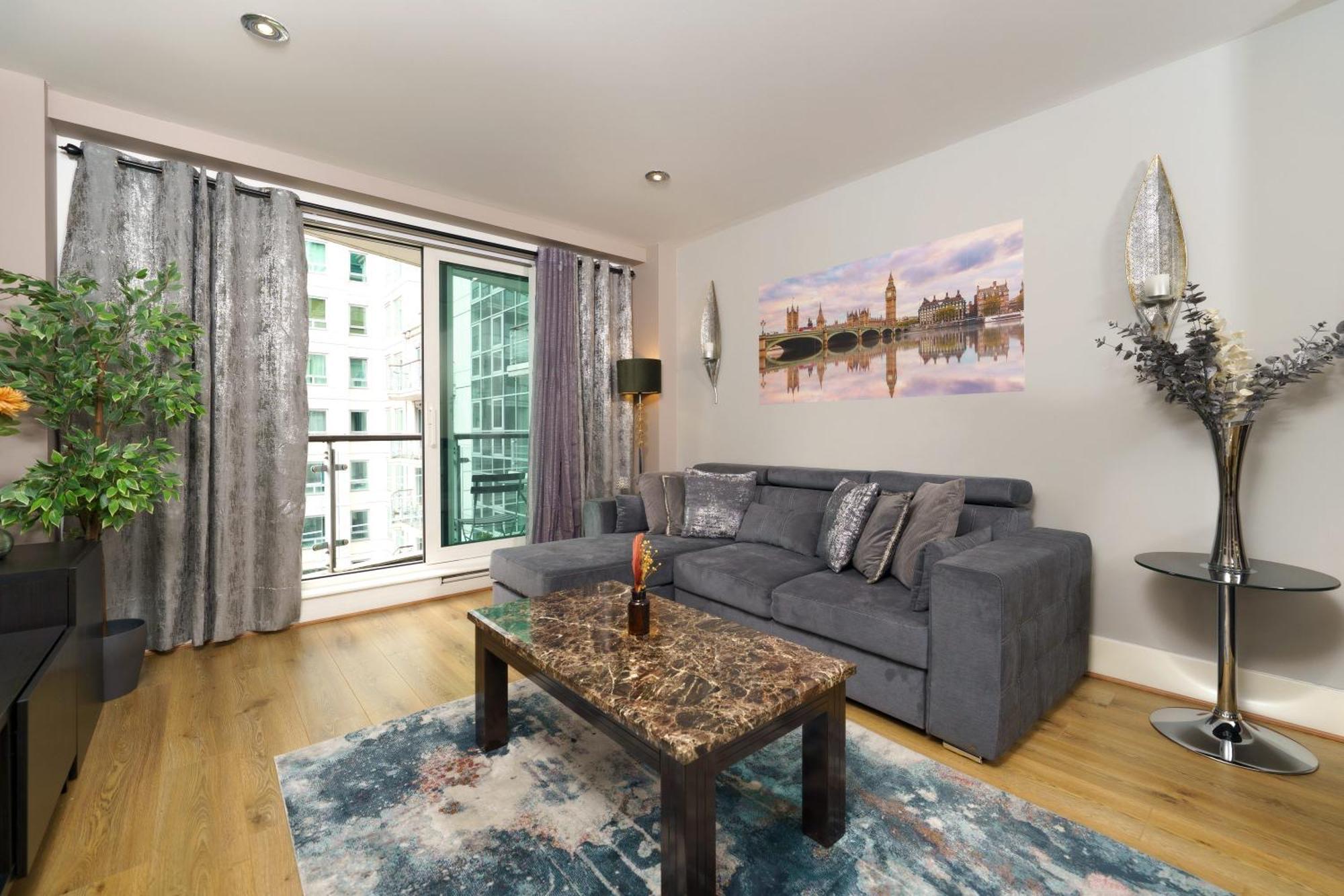 St George Wharf Apartment London Bagian luar foto